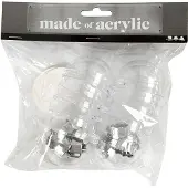 Creativ Company - Deco Balls Transparent 5cm 10 pcs.