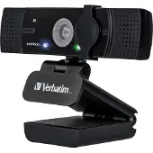 Verbatim AWC-03 Autofocus Ultra HD-verkkokamera, 4K, musta