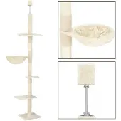 Springos Monitasoinen kissatalo PA1052 240-265 cm