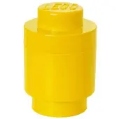 LEGO Storage Brick 1 round yellow - RC40301732