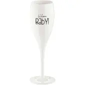 Koziol Cheers samppanjalasit 10 cl 6-pakkaus Welcome baby