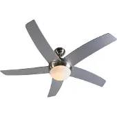 QAZQA Kattotuuletin teräs 132cm kaukosäätimellä - Cool
