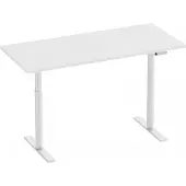 MaxMount Premium Sähköpöytä 1600x700mm - Valkoinen