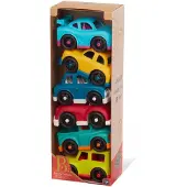 B. toys Pikkuauto Happy Cruisers, 6 kpl