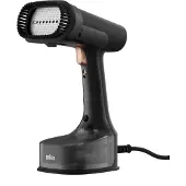 Braun QuickStyle 7 GS7077BK -vaatehöyrystin, 1600 W, 0,25 l, Black/Copper