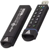 Apricorn ASK3 USB-A 3.2 Gen 2 16 Gt -muistitikku, musta