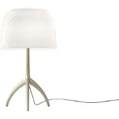 Foscarini Pöytävalaisin , Lumiere, himmennettävä, Valkoinen, Olohuone, Lasi, Design