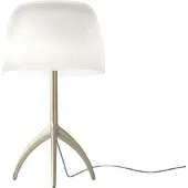 Foscarini Pöytävalaisin , Lumiere, himmennettävä, Valkoinen, Olohuone, Lasi, Design