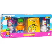 Big Buy Cooking STUMBLE GUYS - MINI FIGURKI- ZESTAW 4 FIGUREK VER.B