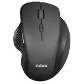 Nilox - WIRELESS ERGONOMIC MOUSE BLACK (NXMOWI3001)