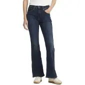 Levi's Farkut '726 High Rise Flare' tummansininen