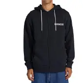 Dc-shoes Baseline Vetoketjullinen huppari black Koko XXL