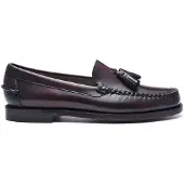 Sebago for woman. 7001560 Classic Will leather loafers burgundy brown (37), Flat, 1 to 3 cm, None, Casual, Party