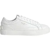 Pepe Jeans for woman. PLS31539 Trainers Adams Snaky white (40), Flat, Laces, Casual