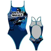 Turbo Save The Whale Ohut Olkaimet Uimapuku