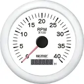 Recmar 0-4000 Rpm Kierroslukumittari