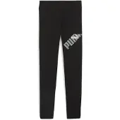 Puma POWER tyttöjen leggingsit mustat 67936301 koko 176