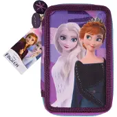 Disney Frozen Kaksilokeroinen Penaali, Violetti