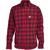 Härkila Scandinavian L/S shirt Red Check 2XL
