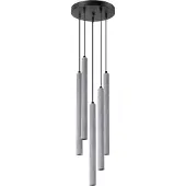 Valotorni Pastelo riippuvalaisin pyöreä 5xG9 25cm betoni