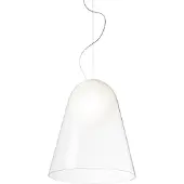 Foscarini Riippuvalaisin , Satellight, himmennettävä, Läpinäkyvä, Olohuone, Lasi, Design