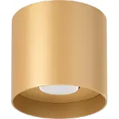 Sollux Mika kattovalaisin 12cm GU10 kulta