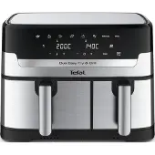 Tefal Dual Easy Fry & Grill EY905D, 8,3 l, 2700 W, airfryer, musta