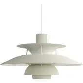 Louis Poulsen PH 5 -kattovalaisin Ø300, Monochrom pale pewter