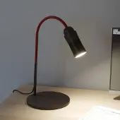 TOP LIGHT Led pöytävalaisin Neo! Table, himmennettävä, Punainen, Työhuone/toimisto, Alumiini, Moderni