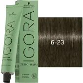 Schwarzkopf Ammattilainen IGORA ZERO AMM pysyvä hiusväri ilman ammoniakkiväriä 6-23 60 ml
