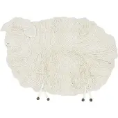 Lorena Canals Woolable Rug Pink Nose Sheep - Beige - 120X 170CM