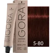 Schwarzkopf Professional Igora Royal Absolutes 60 ml 5-80 Light Brown Natural Red