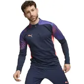 Puma Toiminnallinen paita 'IndividualFinal' laivastonsininen / violetinsininen / pitaija