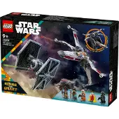 LEGO Star Wars 75393 TIE-hävittäjä ja X-Wing – yhdistelmämalli