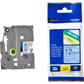 Brother TZ531 12 BLACK ON BLUE (TZE531)