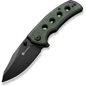 SENCUT Excalis Green Canvas Micarta H