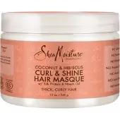 SheaMoisture , Curl & Shine Hiustenhoito, Kookos & Hibiskus, 11.5 oz (326 g)