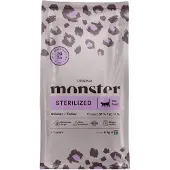 Monster Pet Food - Cat Original Sterilized Chicken/Turkey 6 kg - Kissat - Kissanruoka - Kuivaruoka