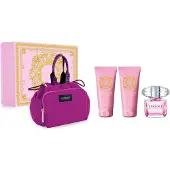 Versace Bright Crystal Eau De Toilette Spray 90ml Set 4 Pieces