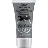 Hairgum Värillinen kiinnitysgeeli Fix Color Silver 30ml