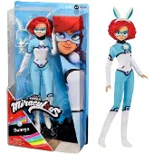 Miraculous Ihmeellinen Lepp kerttu Bunnyx 10.5" muotinukke, jossa on p rr inen kwami ja pupunkorvat, Playmates Toysilta