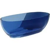 Besco Mexa Blue Wave -kylpyamme, 170 x 78 cm, mukana krominen viemäröintisifoni