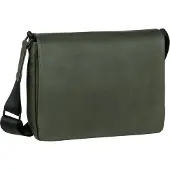 Leonhard heyden Den Haag Lähettilaukku Nahka 31 cm Oliivinvihreä