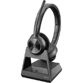HP Poly Savi 7320 Stereo Microsoft Teams Certified DECT 1880-1900 MHz Top, Wireless, 20 - 20000 Hz, Office/Call center, 160 g, Headset, Black
