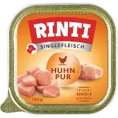 Rinti 10x150g Single Protein kana -koiranruoka
