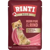 Rinti | Gold Mini | 100 g pussi - Kana ja naudanliha 100 g