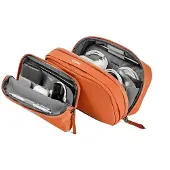 OrbitKey 2-in-1 Tech Pouch -tarvikelaukku, terrakotta