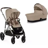 Cybex Gazelle S yhdistelmävaunut Almond Beige (taupe runko)