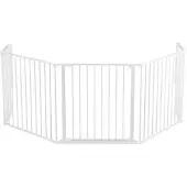 Babydan turvaportti Olaf XX WIDE 90-278cm, valkoinen