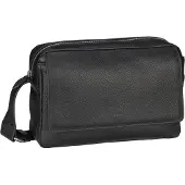 PICARD Milano Crossbody-laukku Nahka 27 cm Musta